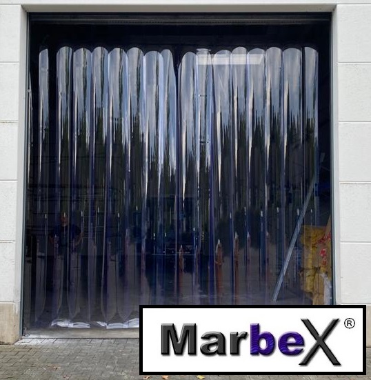 PVC Streifenvorhang Transparent - Marbex GmbH
